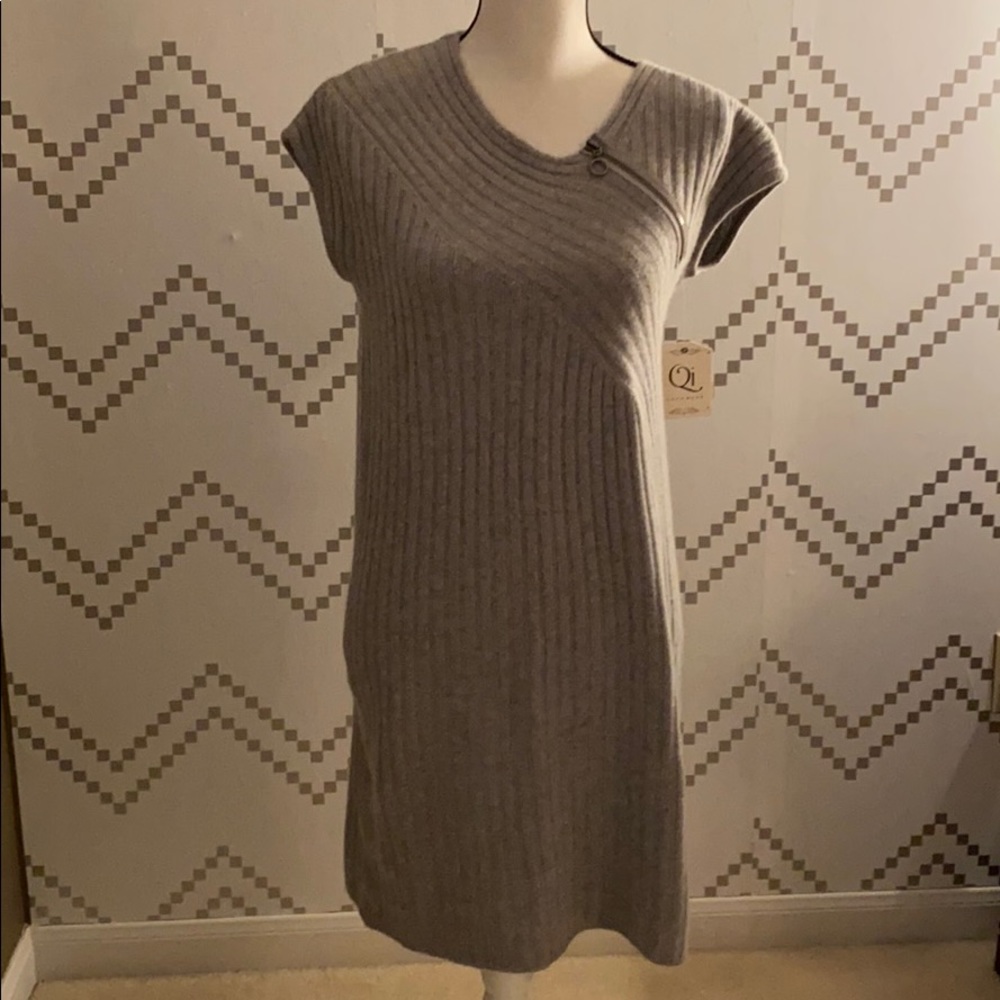 Qi Dagobah cashmere sweater dress NWT